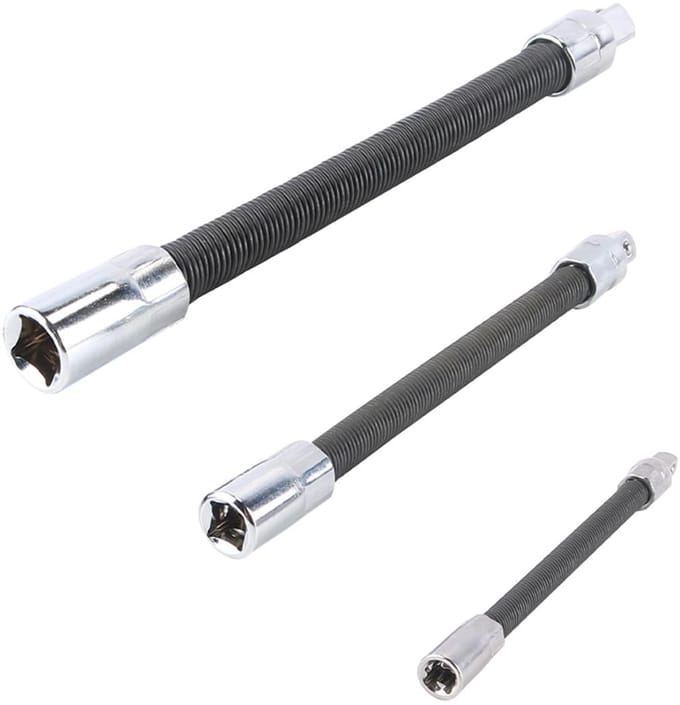Dailygoods - 3-delige Set Dopsleutelaccessoires voor Auto-Onderhoud