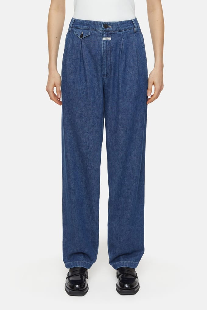 Closed Rhoone Jeans Mid Blue Größe: W27L32 | Straight Jeans Outlet | Damen | Blau