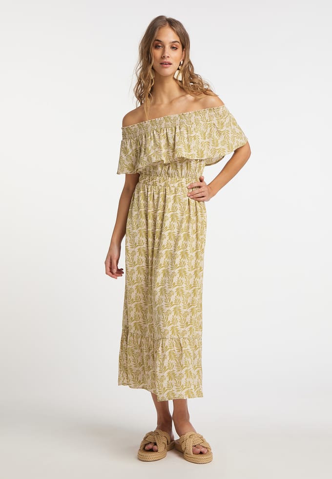 IZIA Maxi jurk Dames groente
