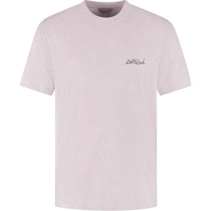 Dstrezzed Nickolas Tee Polo's & T-shirts Heren - Polo shirt - Lichtroze - Maat S