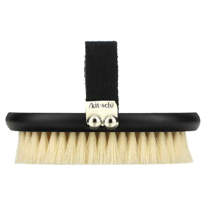 Kitsch, Brosse Exfoliante pour le Corps à Sec, 1 Pièce beige