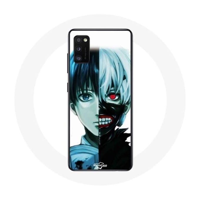 Samsung Galaxy A41 Tokyo Ghoul Face half hoesje