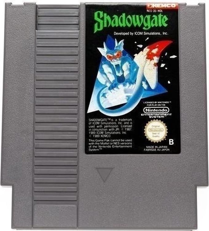 Shadowgate - Nintendo [NES] Game [PAL]