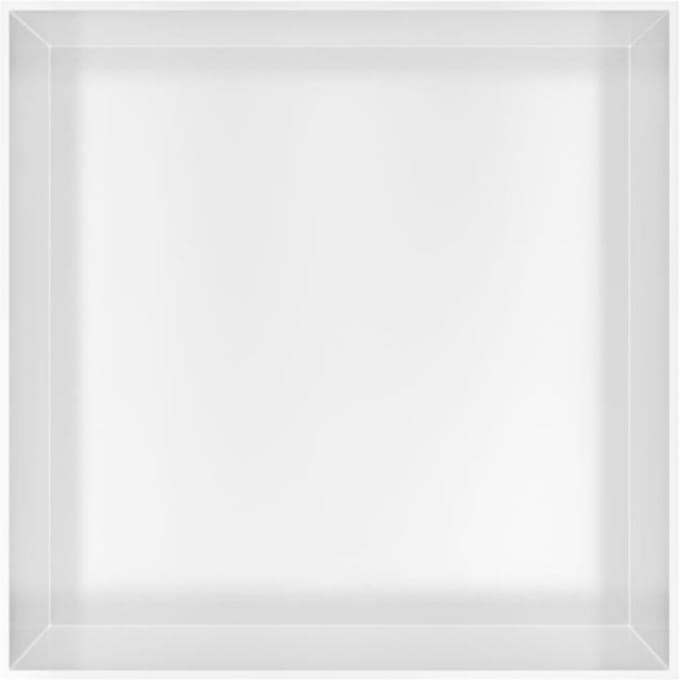 Hotbath &More Inbouwnis - 30 x 30 x 10 cm - Frameless - Mat Wit