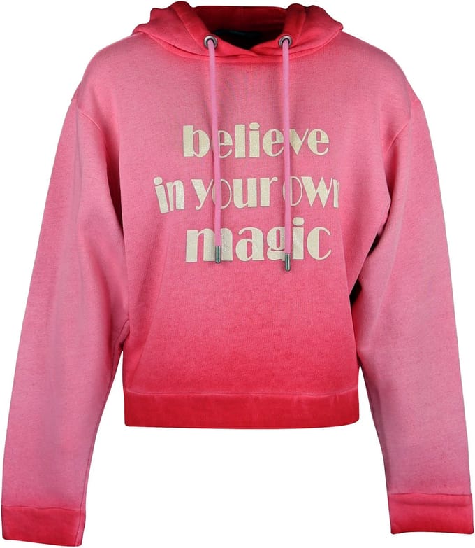 Princess goes Hollywood • roze hoodie • maat S