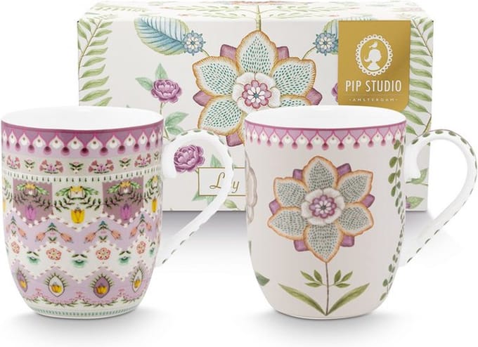 Pip Studio - Mokjes set klein 145ml - Vaatwasserbestendig - Magnetronbestendig