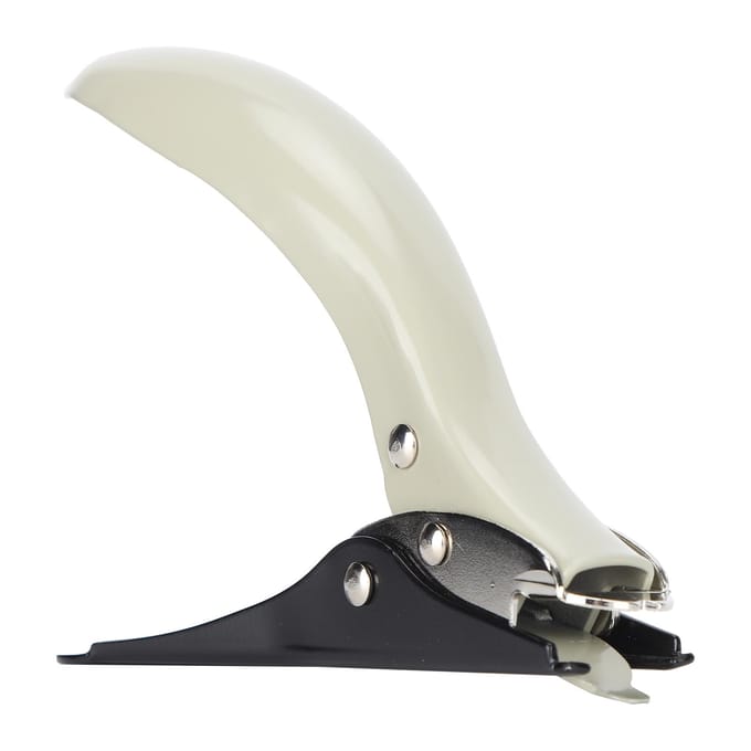 Nietjesverwijderaar 50 stuks, niet-aaneengesloten, binnen 25 mm (1,0 inch), koolstofstaal, zwaar uitgevoerd, ergonomisch ontwerp white
