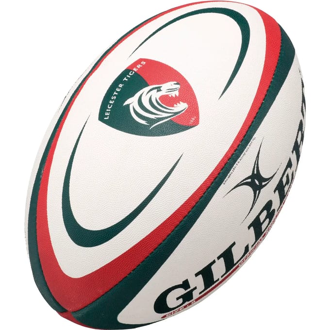 Mini rugbybal Gilbert Leicester (taille 1)