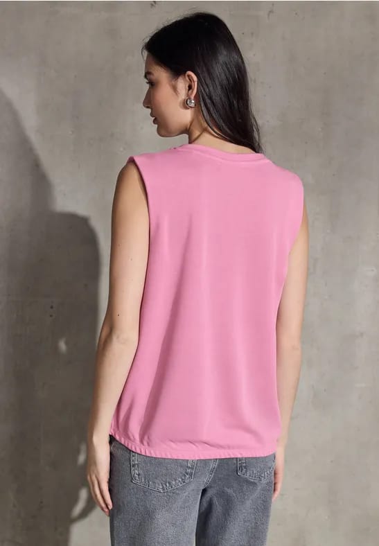 Silk-Look top