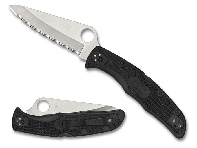 Spyderco Zakmes Pacific 2 Salt Black H-1 SE