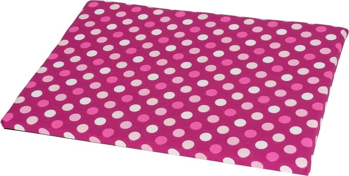 Strijkonderlegger - Strijkmat - Kleine klusjes - Antislip achterkant - 30 x 40 cm - Bessen/roze