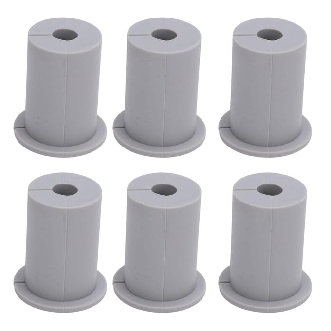 Kit de Passage de Câbles Ethernet 6 Pièces Apparence Améliorée Silicone Câble Passe-Mur Œillet pour Mur de 1 Pouce