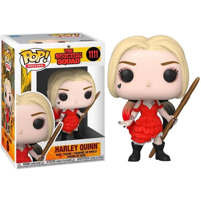 Harley Quinn POP! Vinyl Figure 9 cm - The Suicide Squad (Beschadigde Jurk)