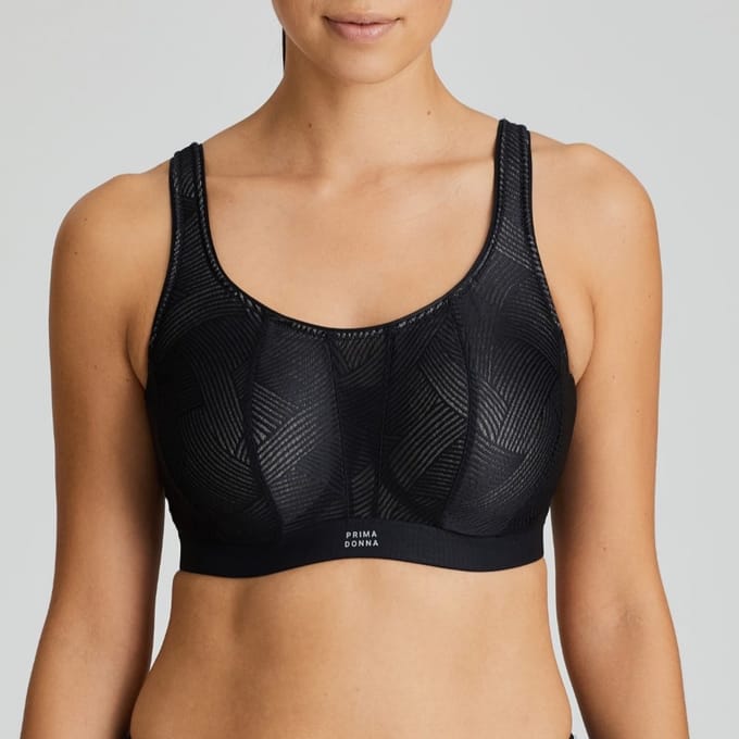 Primadonna Sport BH met Beugel The Game - Zwart - 75H
