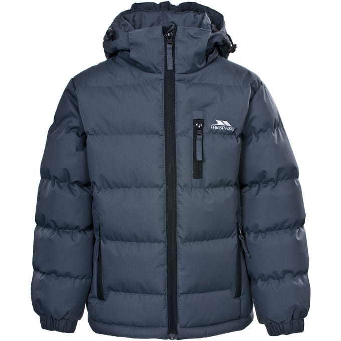 Trespass - Jongens Tuff Padded Winterjas (Grijs)