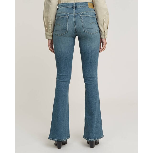 Flared jeans met 5-pocketmodel