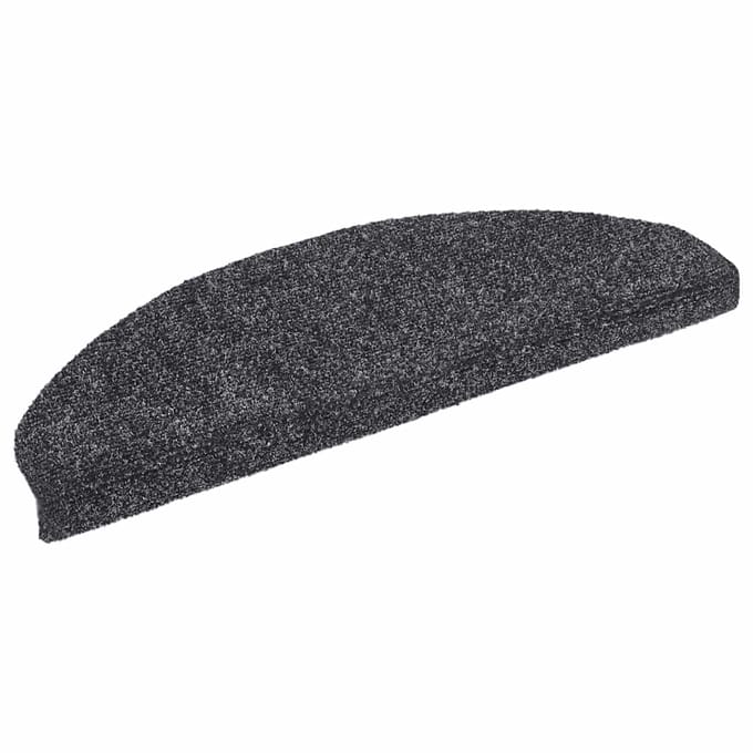 vidaXL - Trapmatten - Zelfklevend - 20 - stuks - 65x21x4 - cm - Donkergrijs