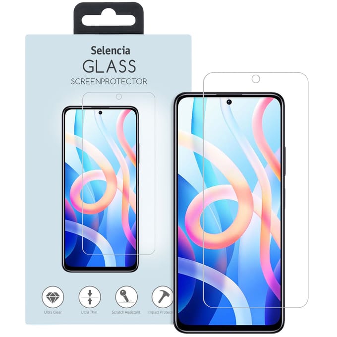 Selencia Screen Protector - Geschikt voor Xiaomi Poco M4 Pro 5G - Gehard Glas Screenprotector