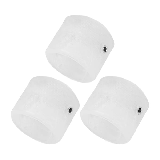 3 Stuks Elektrische Gitaarknop Snaar Potentiometer Controller Instrument Accessoire Set Kit Wit