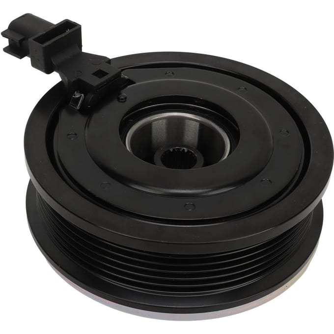 AC Compressor Koppeling Kit met Poelie Spoelplaat Vervanging voor Range Rover Evoque 2012 tot 2017 black