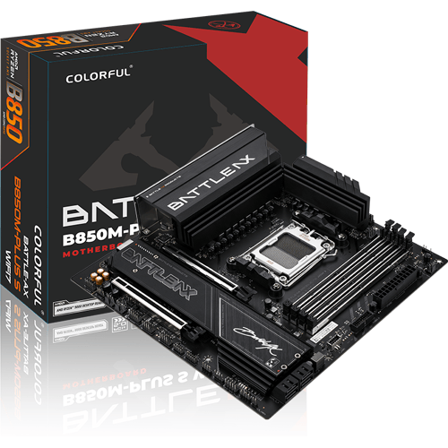 COLORFUL BATTLE-AX B850M-PLUS S WIFI7 V14 moederbord, M-ATX-vormfactor