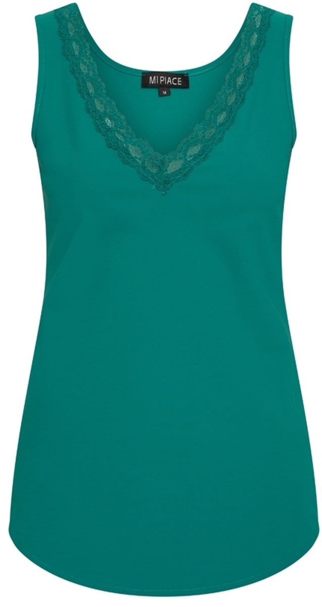 MI PIACE - Travel Top Met Kant 202129 Everglade - Maat : S