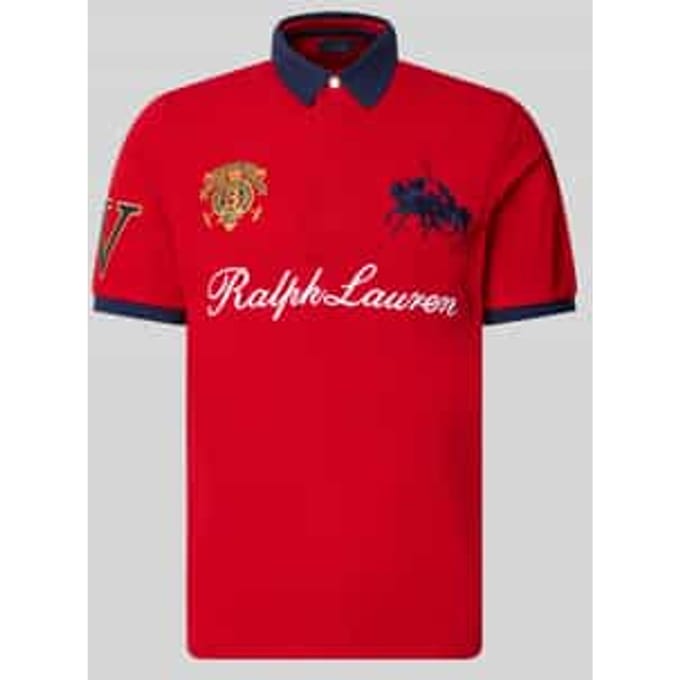 Regular Fit poloshirt van puur katoen