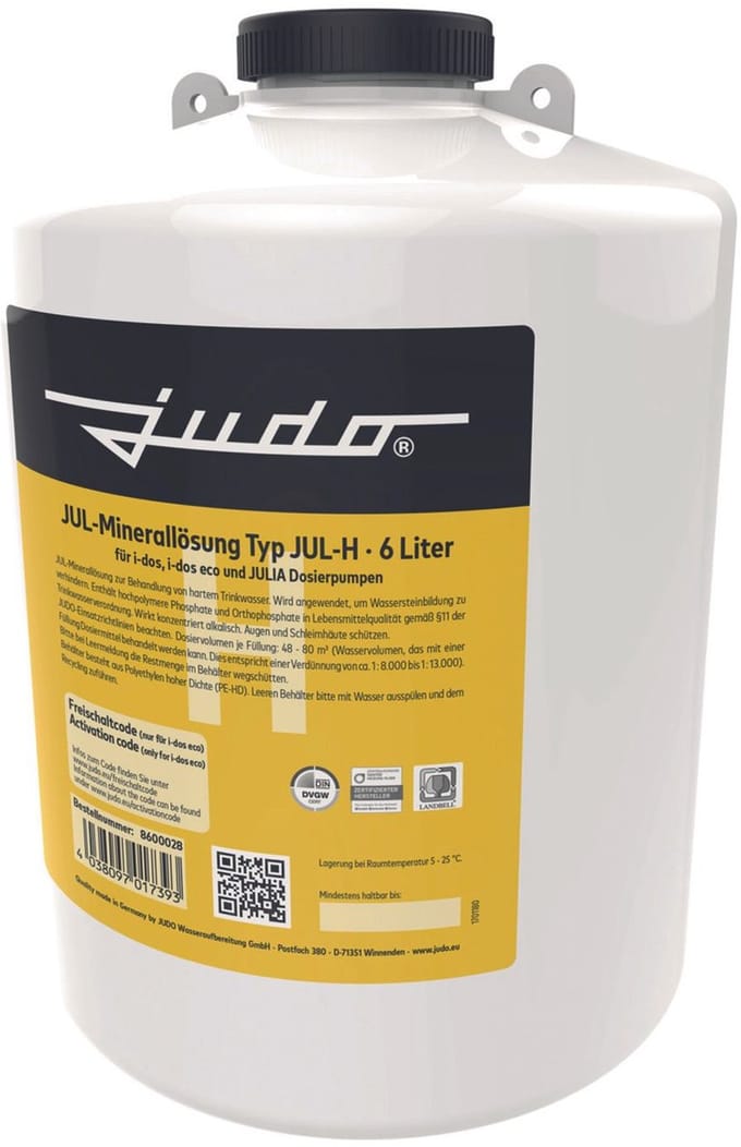 JUDO JUL-Minerale oplossing - JUL-H 60 l verpakking, 8840137