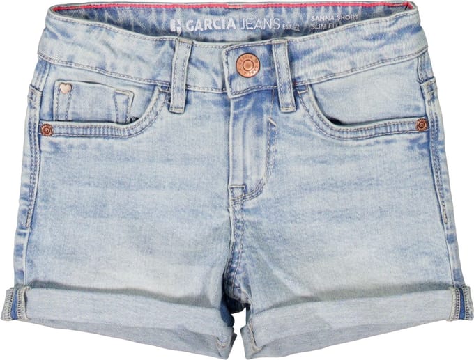 GARCIA Meisjes Shorts Blauw - Maat 92