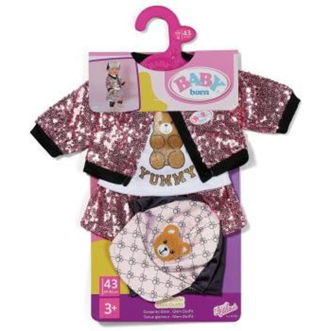 Zapf Creation BABY Born Glam outfit 43cm Poppenkleding