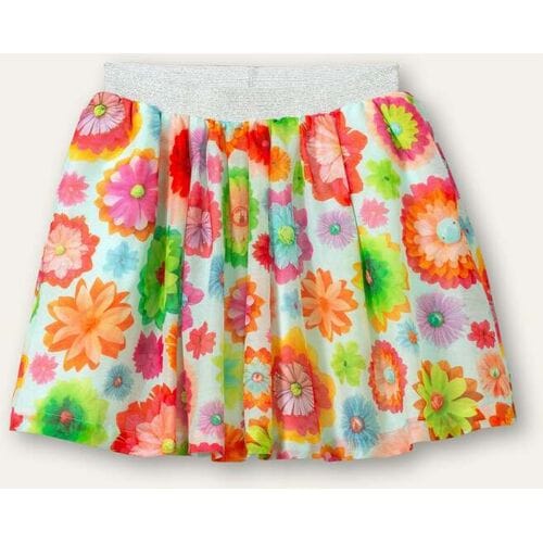 Oilily Sunday - rok - Meisjes - Blauw - 98/3T