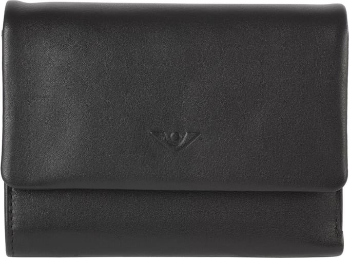 Voi Zachte Gabi Portemonnee Leer 14 cm - Dames - Horizontaal - schwarz