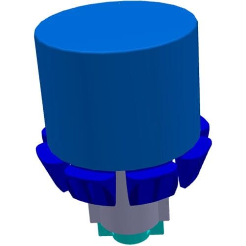 AEG knop, energieschakelaar, wit, 9-0 140235432048