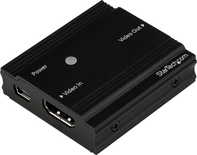 StarTech.com HDMI Signal Booster - HDMI Extender - 4K 60Hz