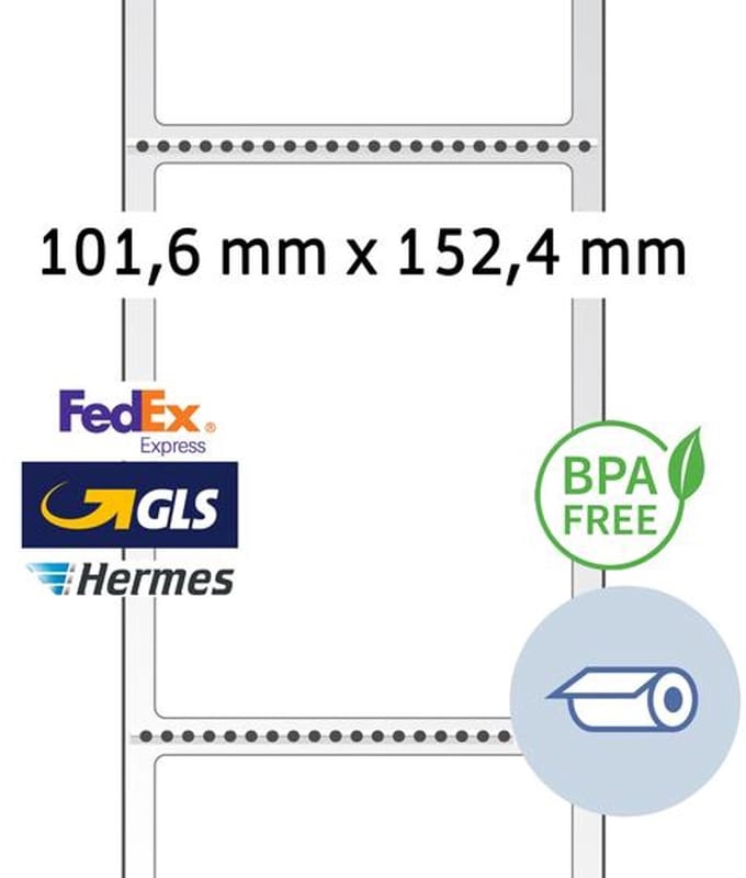 HERMA thermo verzendlabels direct, rol 103 x 199 mm