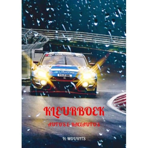Kleurboek, Auto's & Raceauto's - H. Mourits