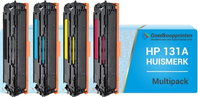 Huismerk HP 131X (131A) toner cartridge Multipack