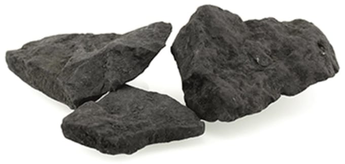 Shungit ruw (0.00) - 3-10 cm - zwart