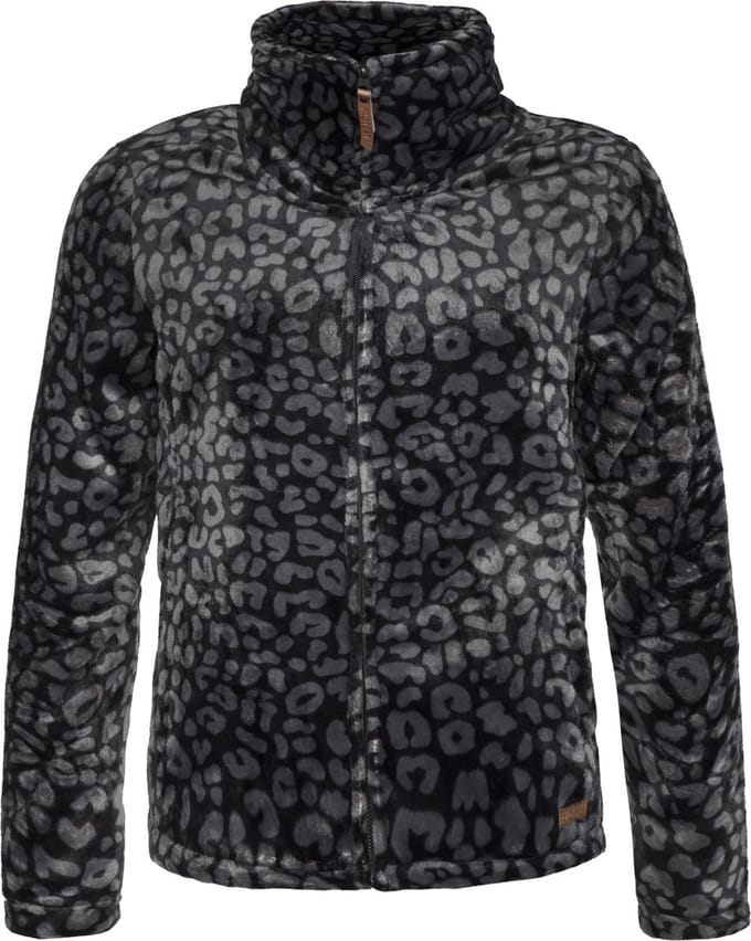 Protest Prtpaco – Fleece vest Dames – Panterprint – High-pile fleece