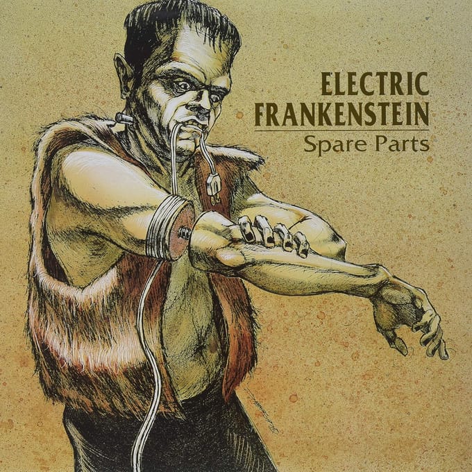 LP Plaat ELECTRIC FRANKENSTEIN - Spare Parts GH1076 GET HIP US Rock beige