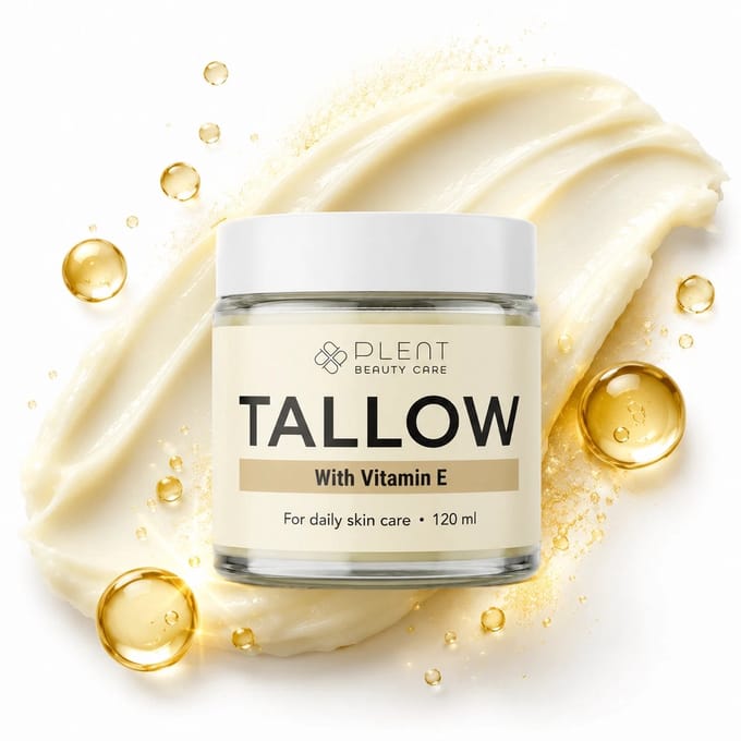 Plent Beauty - Tallow met Vitamine E - 120ml