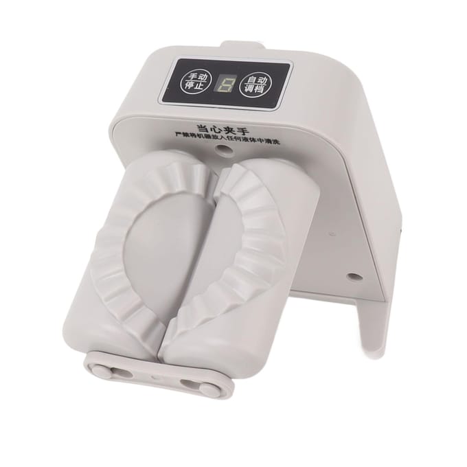 Elektrische Dumpling Maker Machine Automatische Dumpling Velvorm Persen Dumpling Maker voor Thuis L white