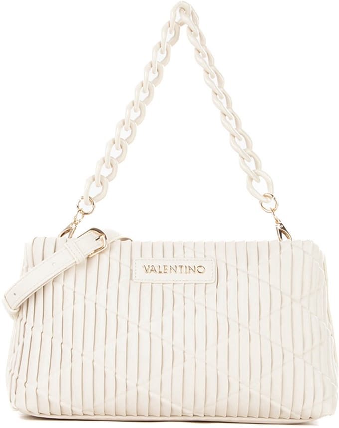 Valentino Clapham Re Shoulder Bag Ecru