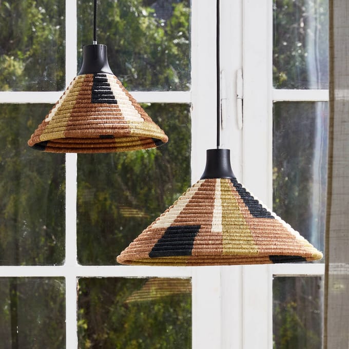 Forestier Parrot hanglamp XS, bruin