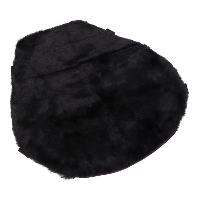 Motorfiets Zitkussen Pluche Temperatuurregeling Universeel Passend Pluche Zitkussen black