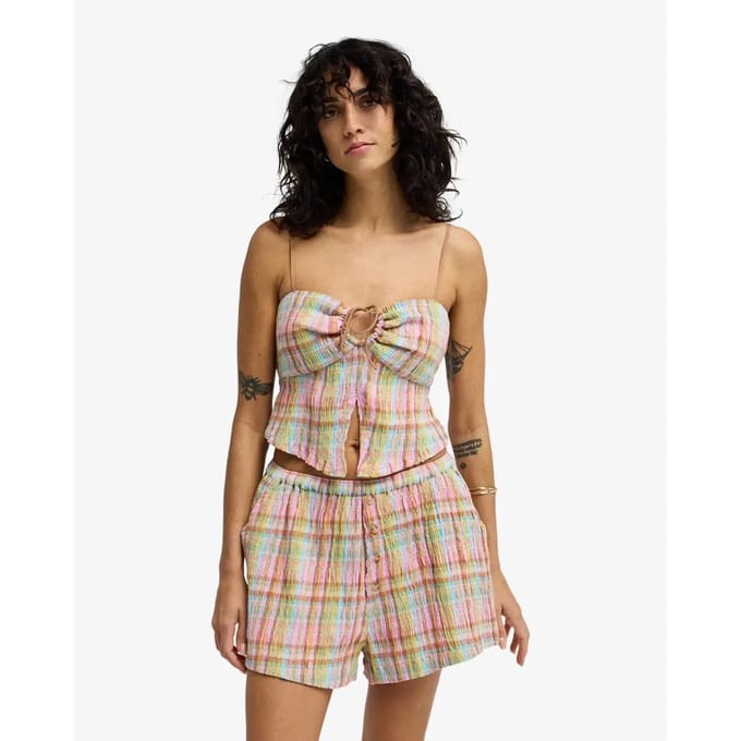 Damestanktop Billabong Sweet Check