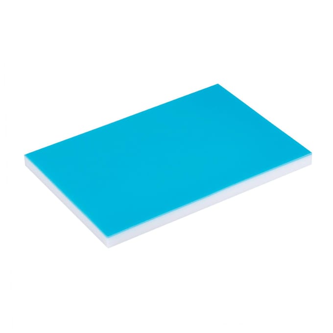 Gekleurd Sandwich Rubber Stempel Snijblok voor DIY Stempel(blauw wit) blue