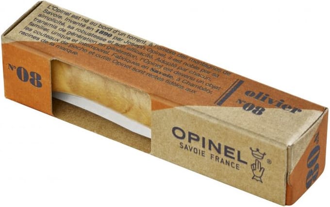 Opinel Luxury N°08 Zakmes (Maat - 8, Kleur - Olive)