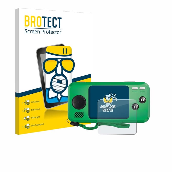 BROTECT - Screenprotector voor My Arcade Pocket Player Pro 2.75" - Folie Beschermfolie Beschermglas matte