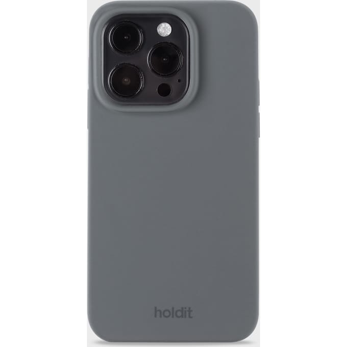 Phone Case Silicone Space Gray iPhone 14 Pro